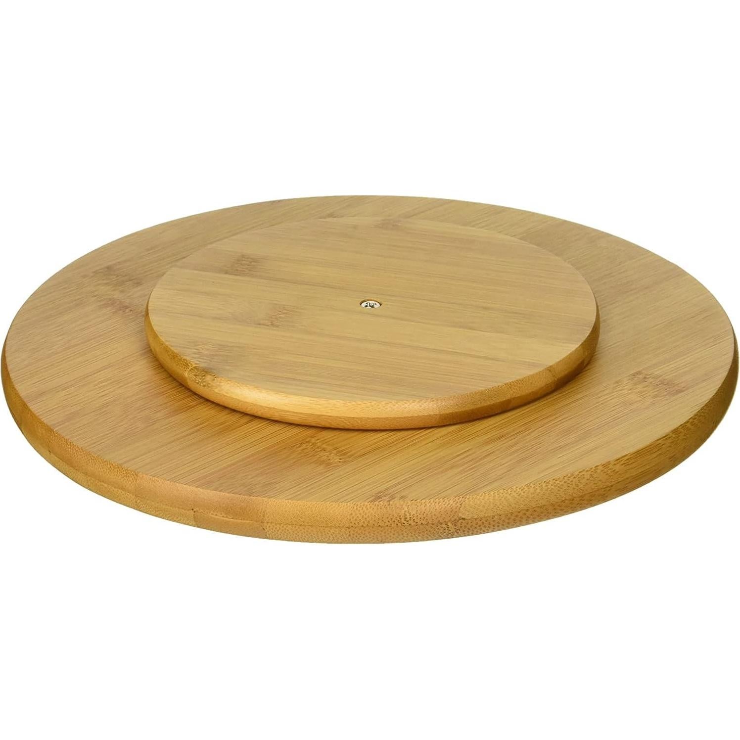Plato Giratorio de Madera de Bambú Lipper International 26 cm