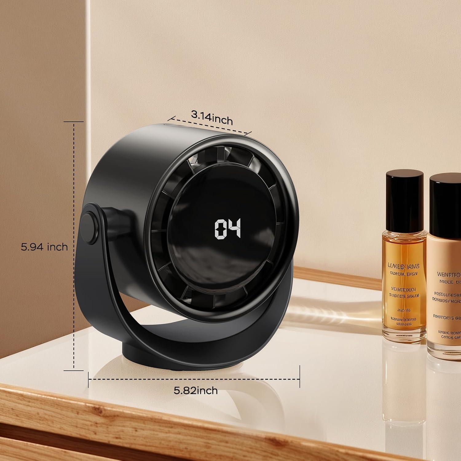 Ventilador de Escritorio Portátil MORECORE A229 5 Velocidades 4000mAh