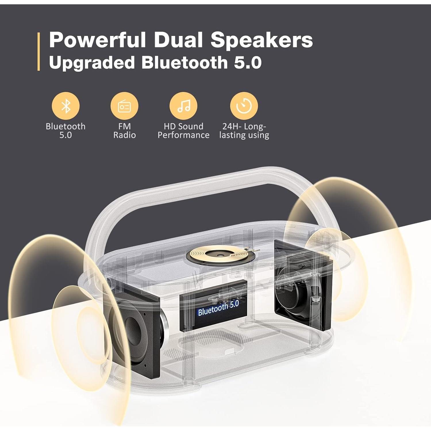 Altavoz Bluetooth COLSUR con Cargador Inalámbrico 15W