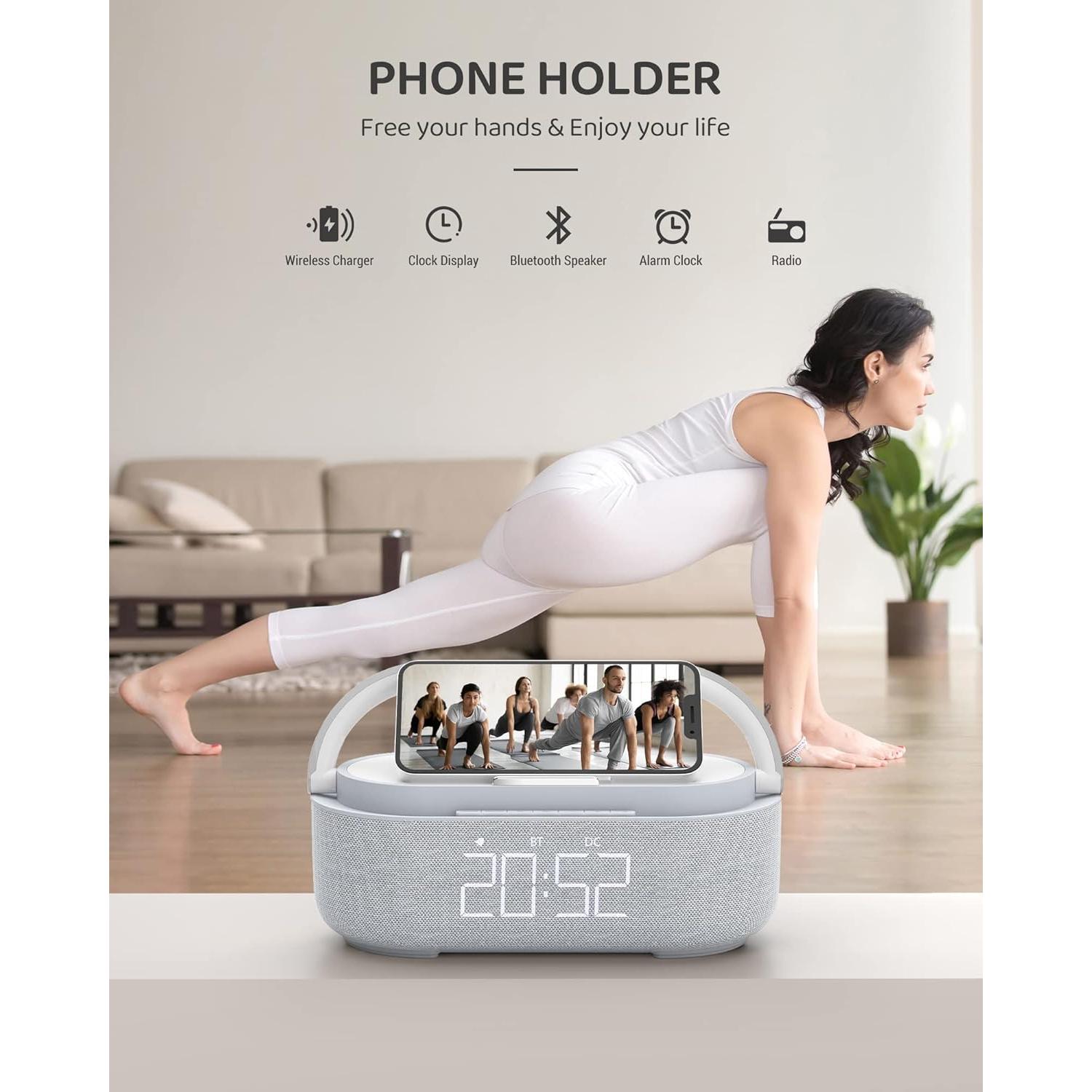 Altavoz Bluetooth COLSUR con Cargador Inalámbrico 15W