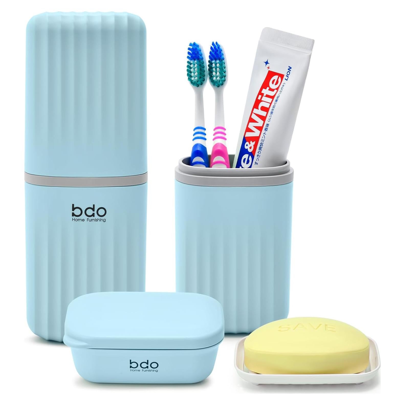 Estuche de Cepillo de Dientes VITVITI Azul 20 cm Portátil