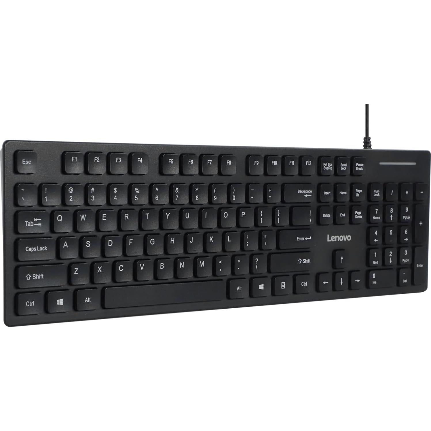 Teclado USB-C Lenovo 305 Tamaño Completo con Teclado Numérico