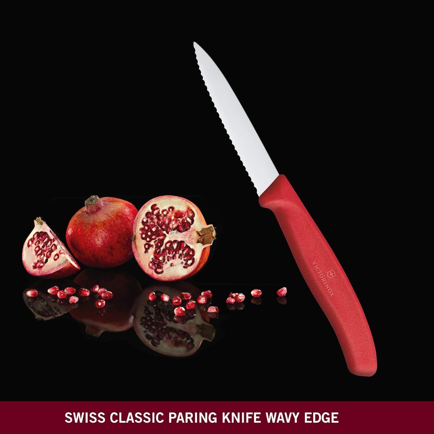 Cuchillo de Pelar Victorinox VIC-6.7631 8.3 cm Serrado Rojo