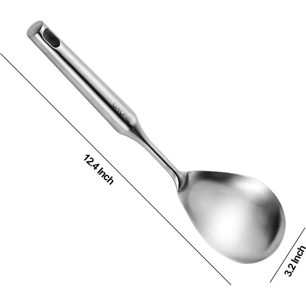 Cuchara de Cocina Grande GXONE Acero Inoxidable 304 32cm