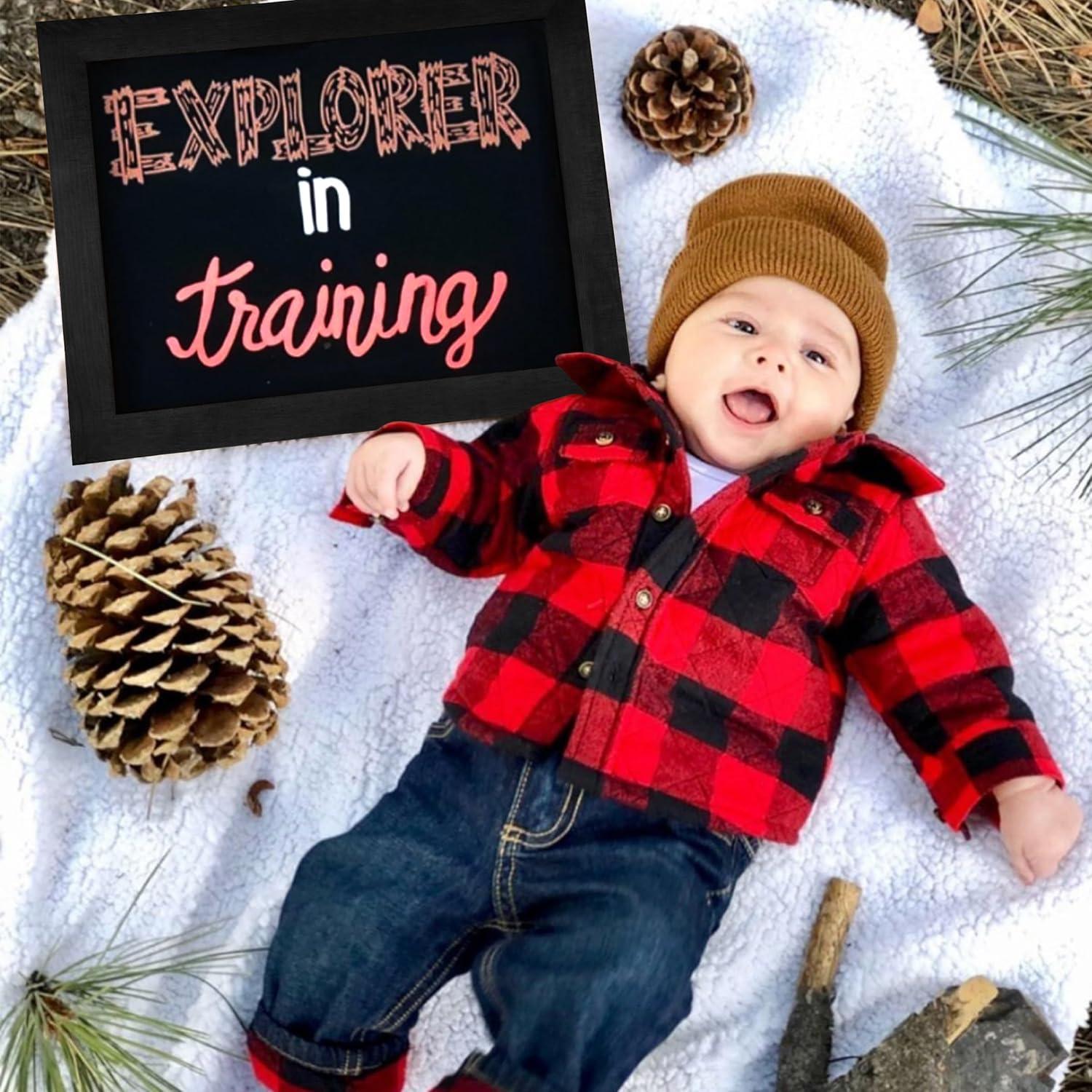 Cartel de Pizarra Negra Colgante TenXVI Designs 29x36 cm