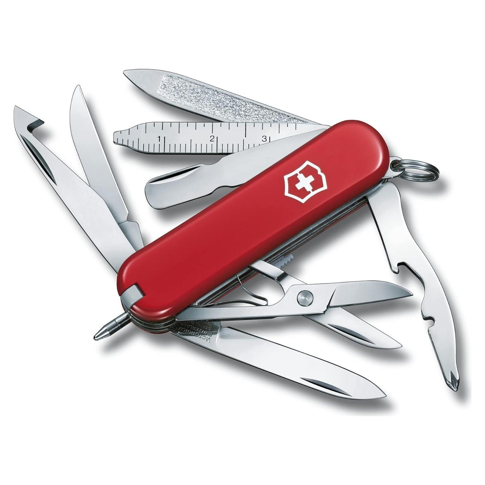 Cuchillo de bolsillo Victorinox MiniChamp, Rojo, 58mm