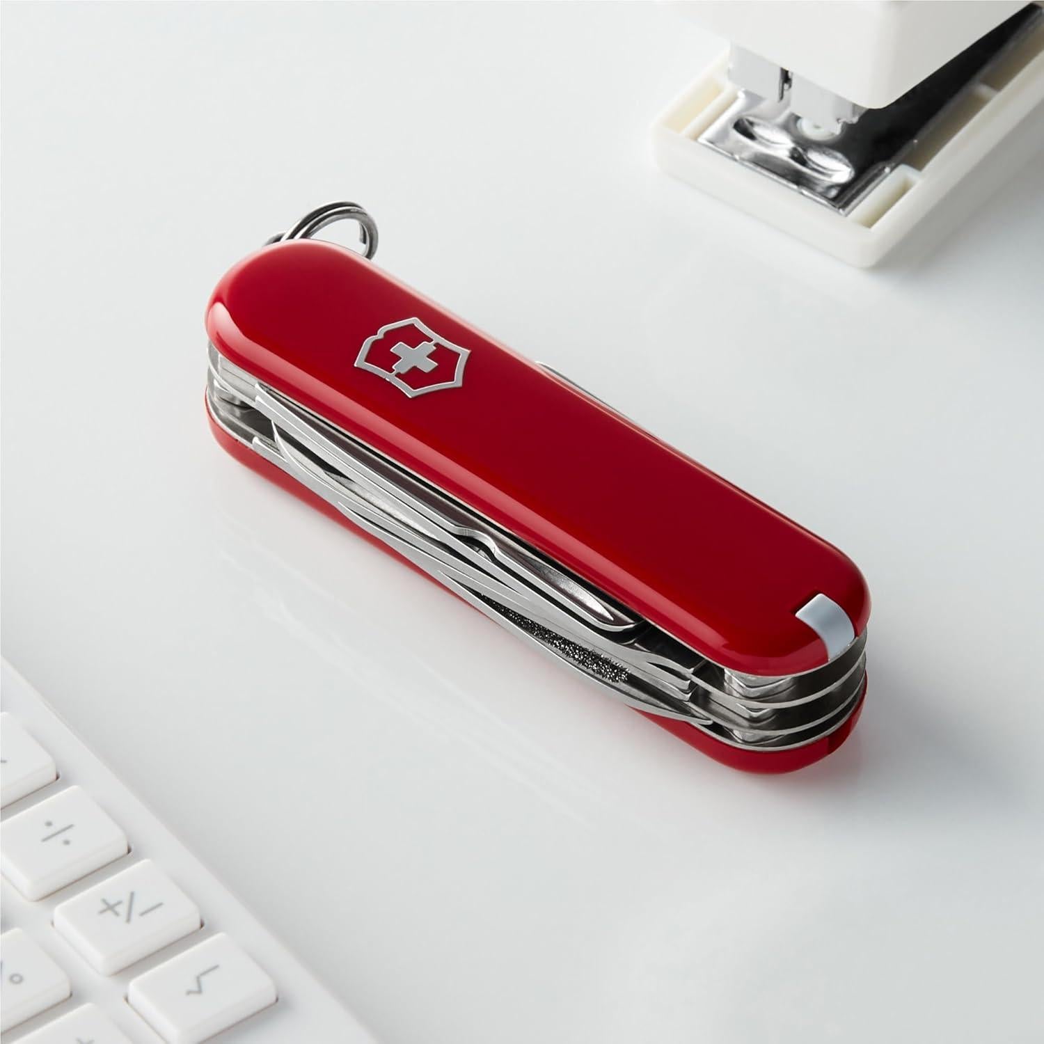 Cuchillo de bolsillo Victorinox MiniChamp, Rojo, 58mm