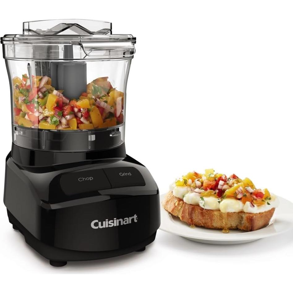 Picador Mini Cuisinart 3 Tazas Negro - Picar y Moler