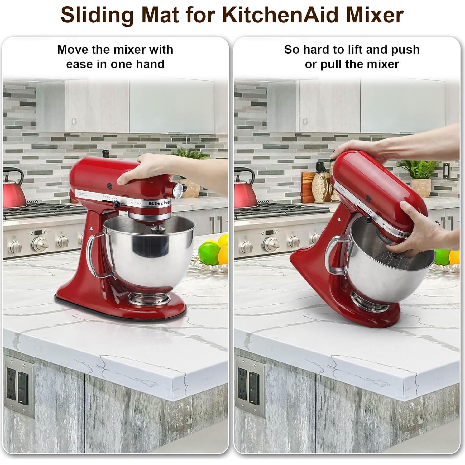 Alfombrilla deslizante Geckowi para batidora KitchenAid 5L