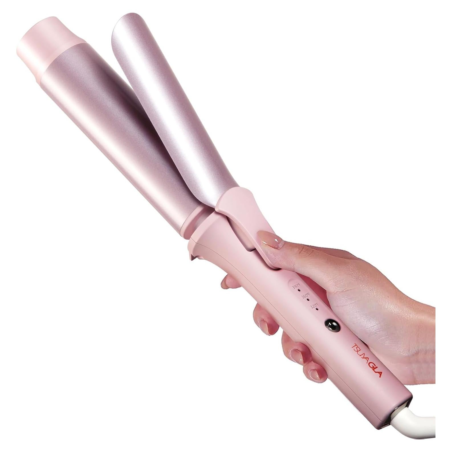 Rizador de Cabello TSUYAGLA 1.6" Cerámica 3 Temperaturas