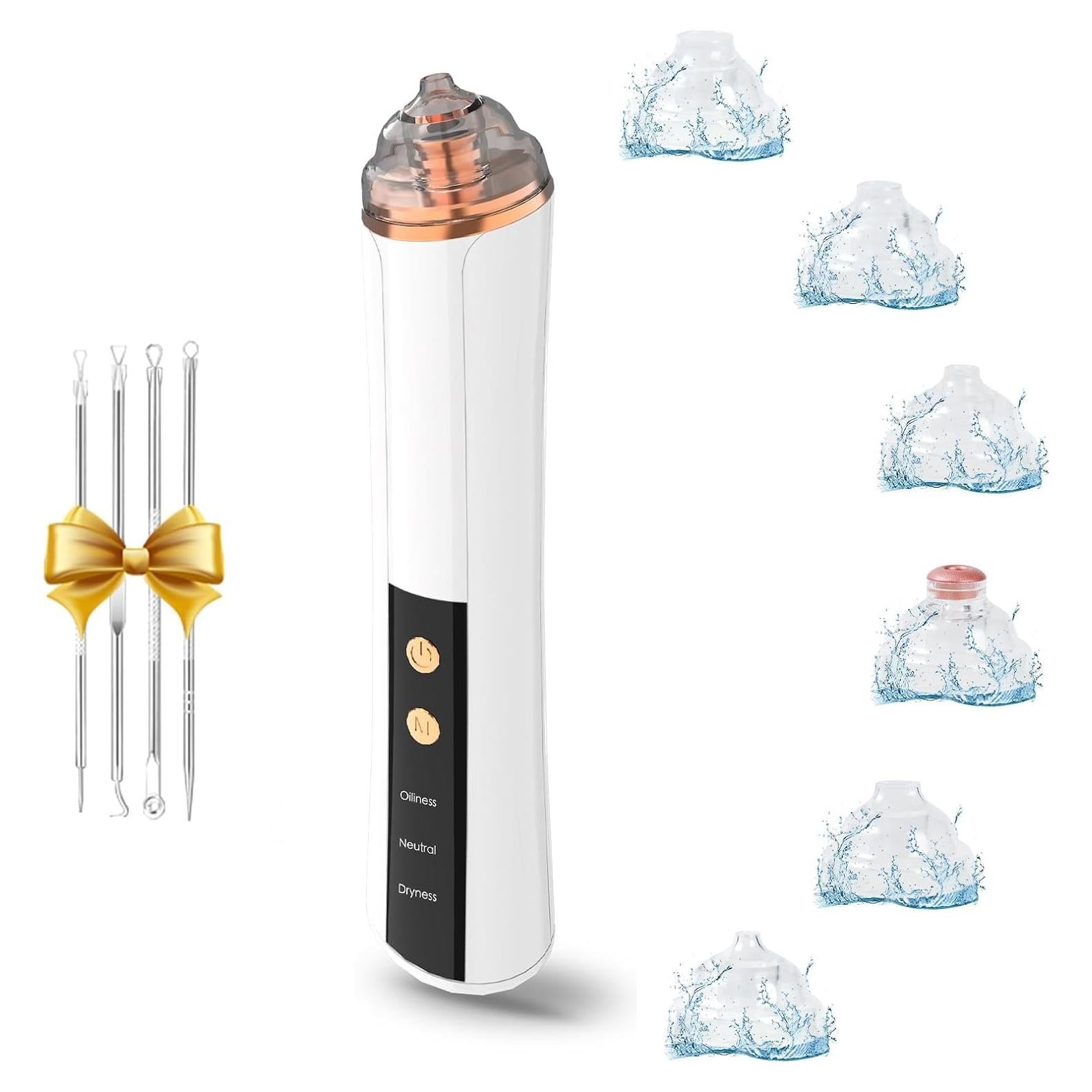 Aspiradora de Poros YUZYBH Limpiador Facial USB 3 Niveles