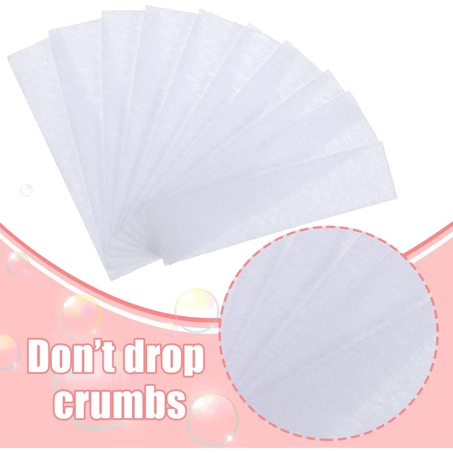 Kit de Cintas de Cera para Cejas Maitys - 200 Piezas 1x6 cm