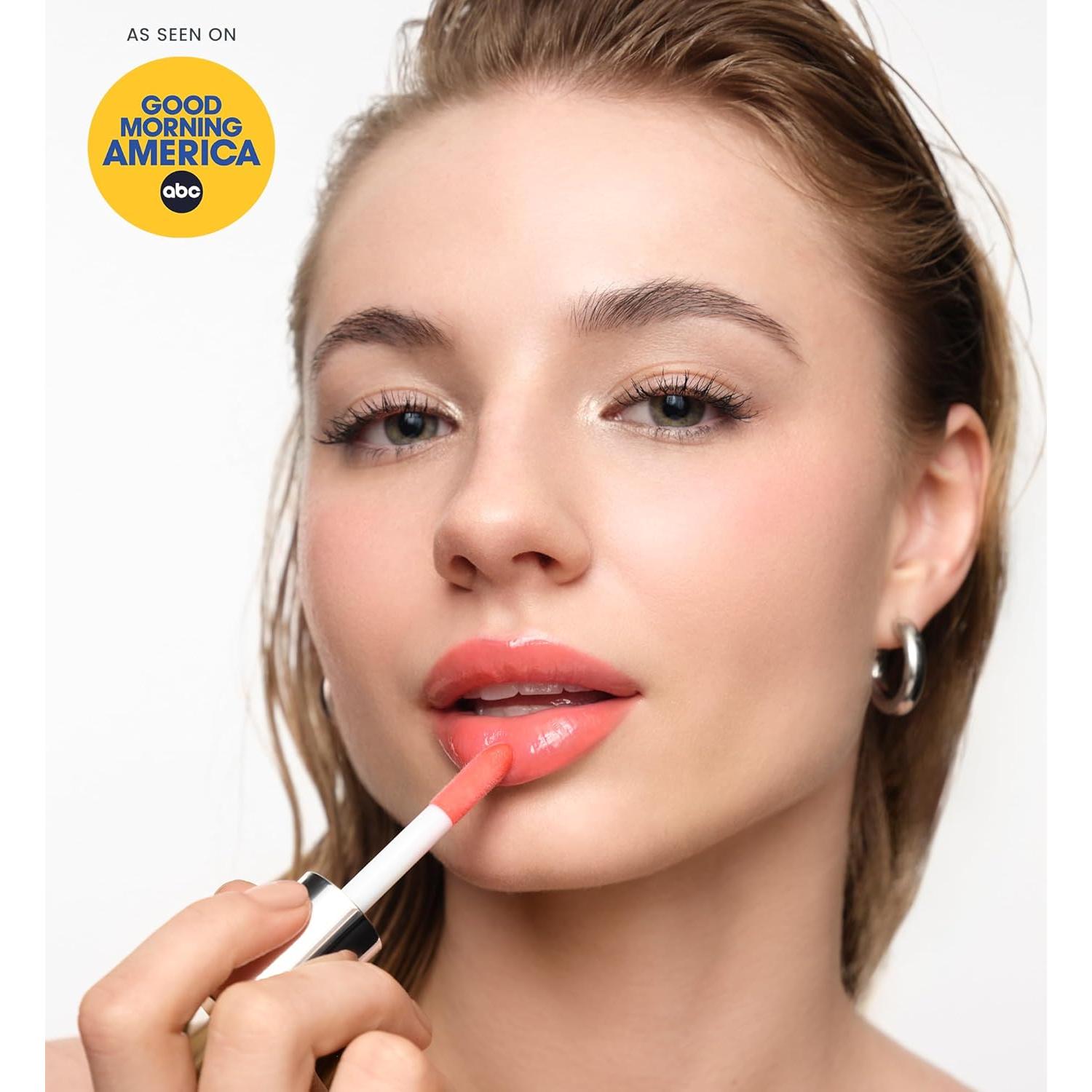 Suero Labial Hidratante Wonderskin Lip Rehab Tinte Rojo Amour