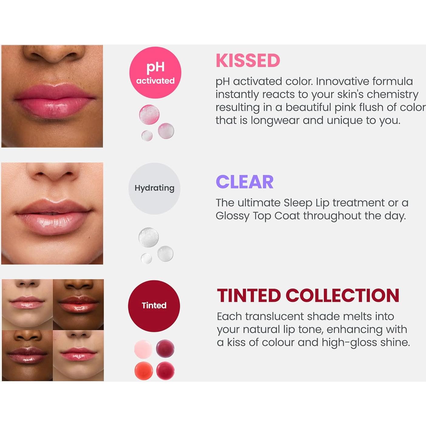 Suero Labial Hidratante Wonderskin Lip Rehab Tinte Rojo Amour