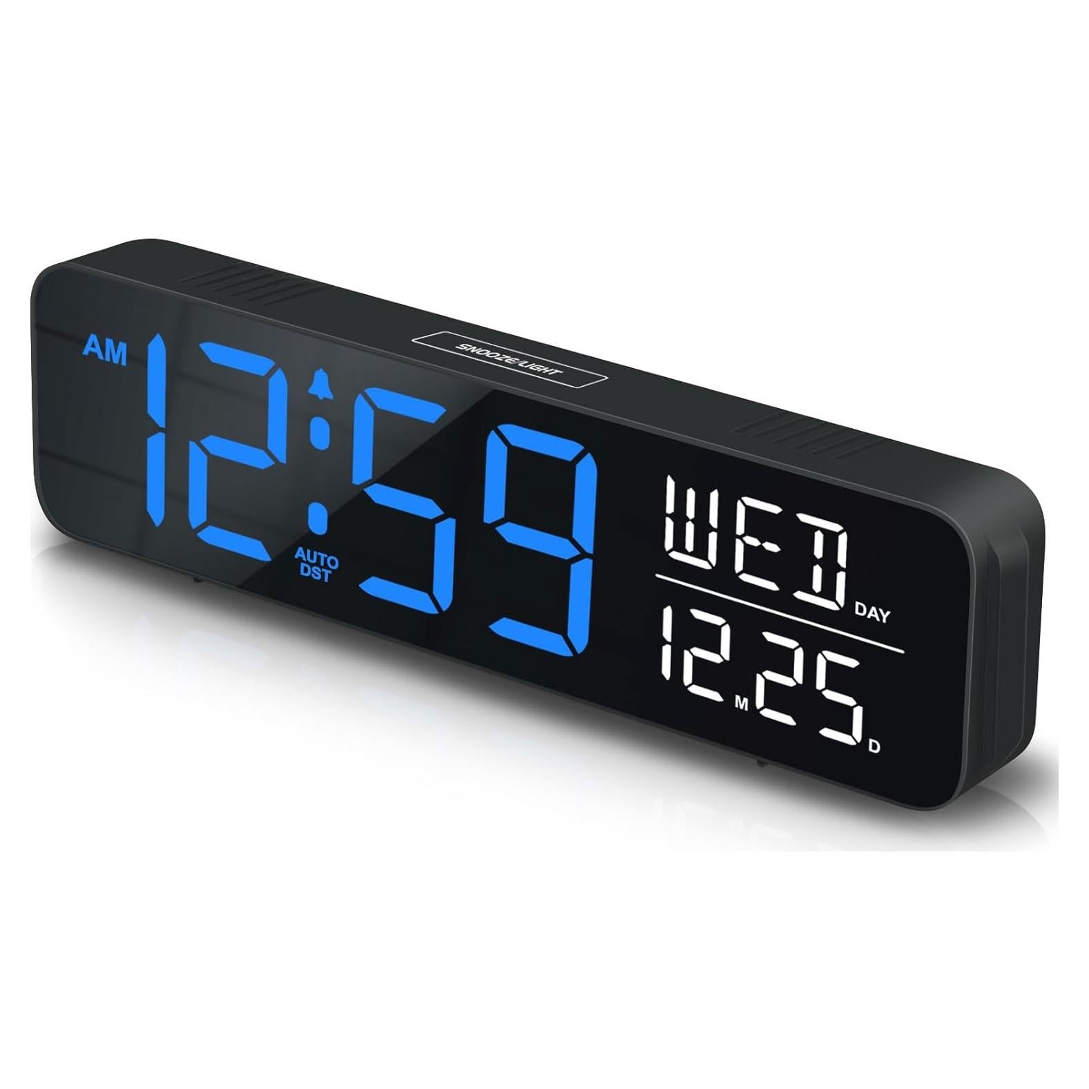 Reloj Despertador Digital Peakeep MHP6060 con USB y Alarma
