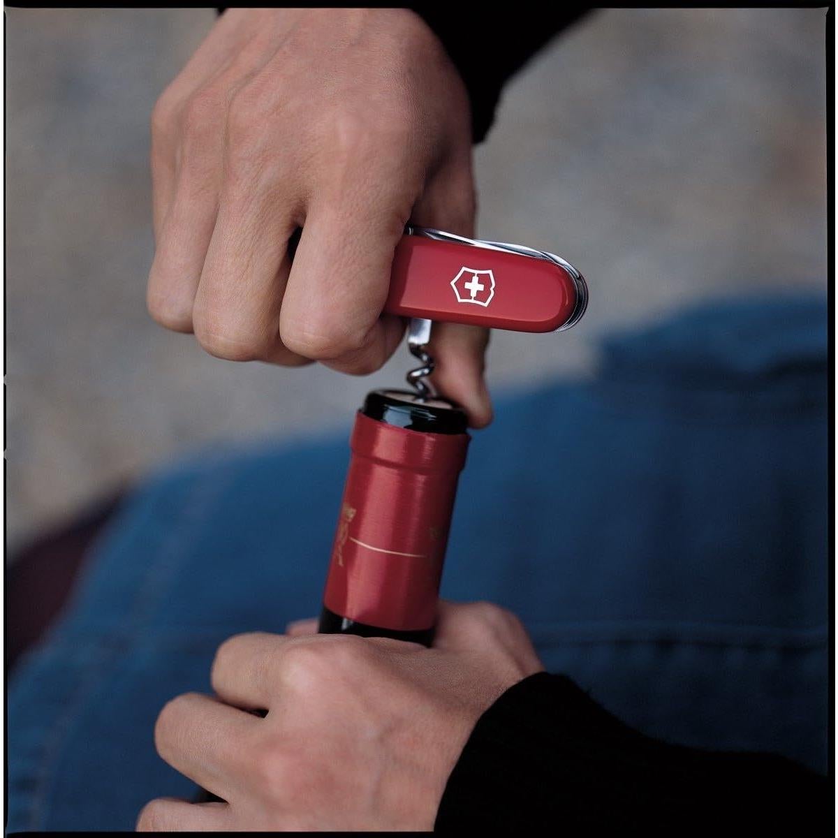 Cuchillo de bolsillo Victorinox Spartan 12 funciones Rojo