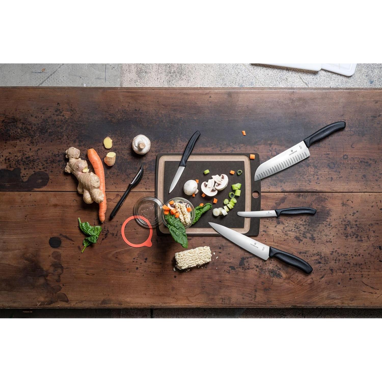 Juego de Cocina Victorinox Swiss Classic 5 Piezas - Cuchillos de Acero Inoxidable