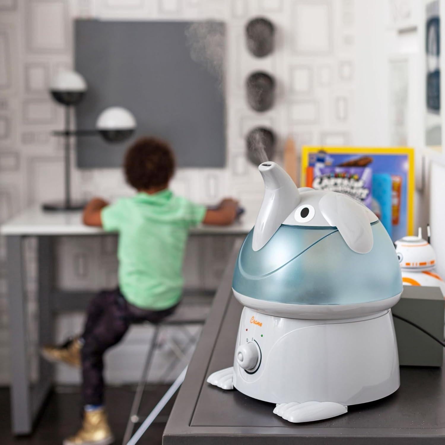 Humidificador Ultrasónico Crane Elefante 3.78L para Niños