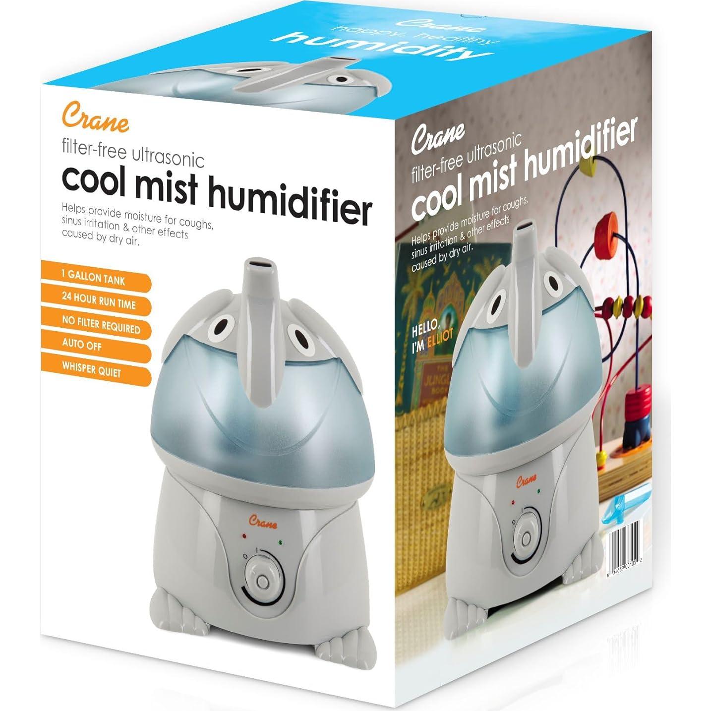 Humidificador Ultrasónico Crane Elefante 3.78L para Niños