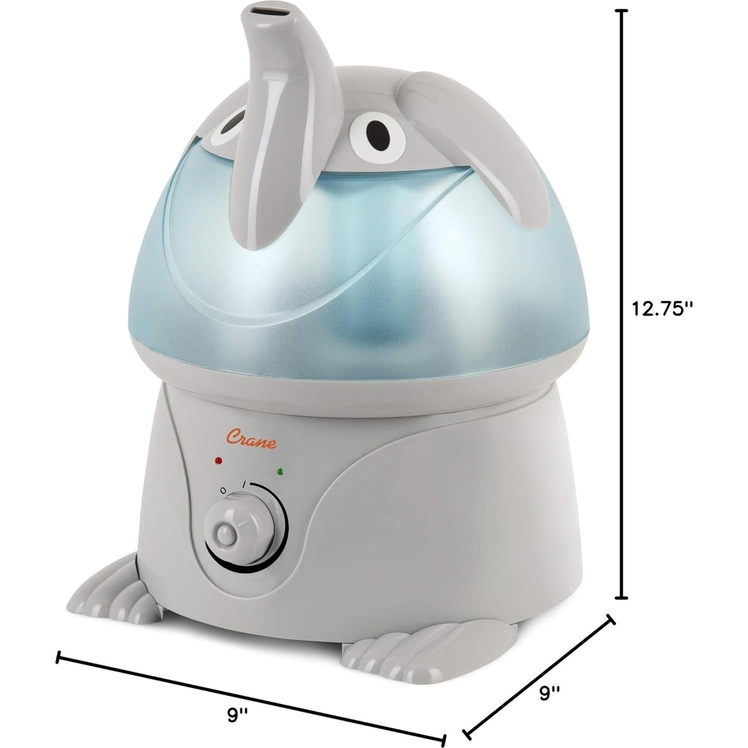 Humidificador Ultrasónico Crane Elefante 3.78L para Niños