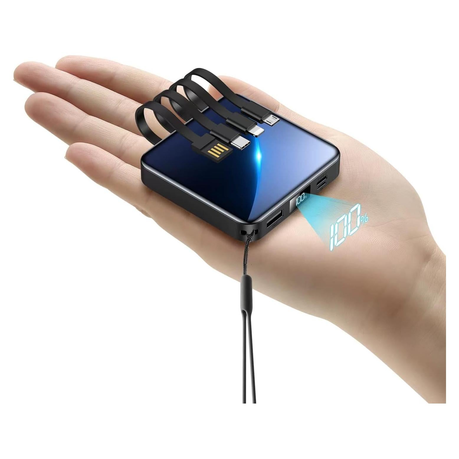 Cargador Portátil 12000mAh Shenzhen M12 Carga Rápida 22.5W