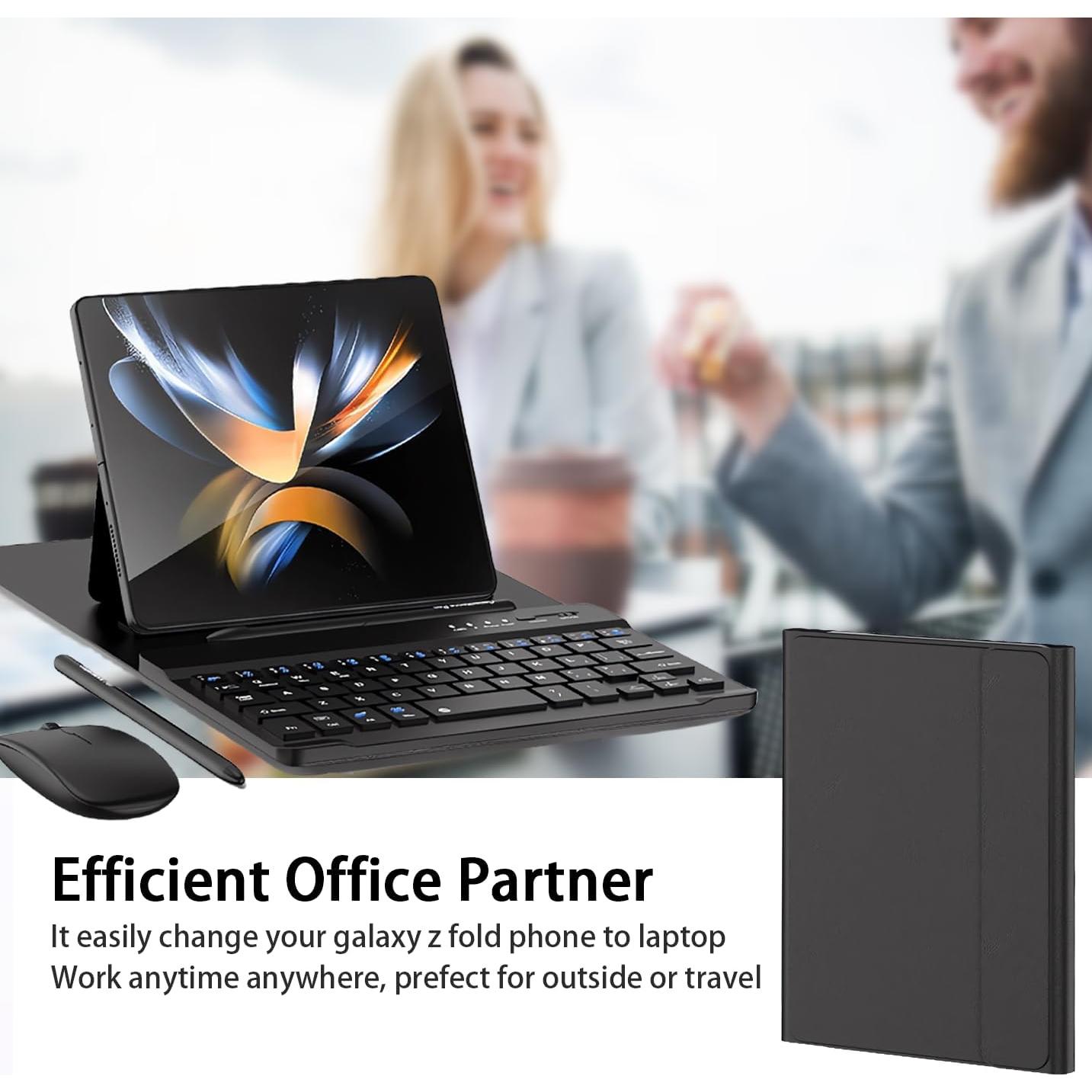 Teclado Bluetooth Mini Voppton para Samsung Galaxy Z Fold 7 6 5