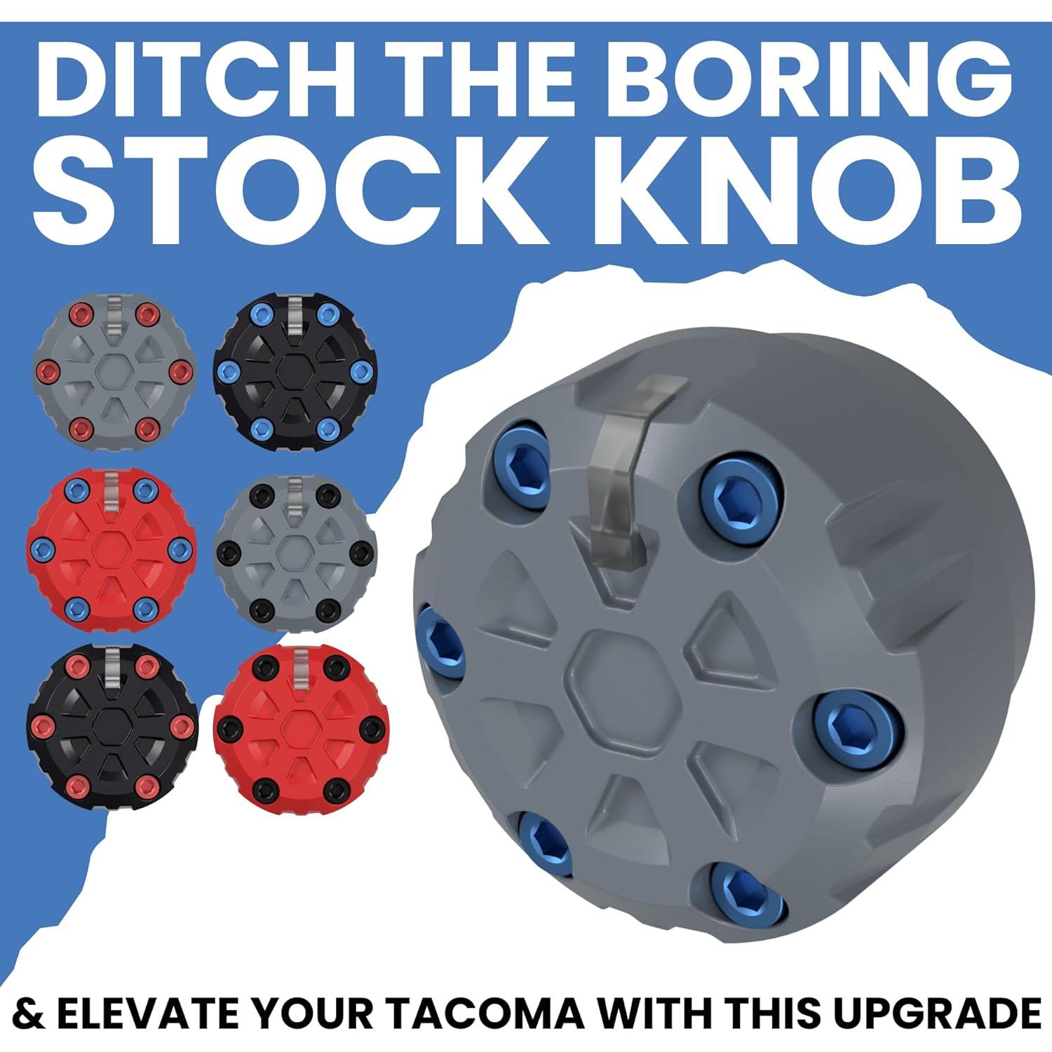 Perilla de Control de AC Toyota Tacoma 2005-2015 - Polímero Negro