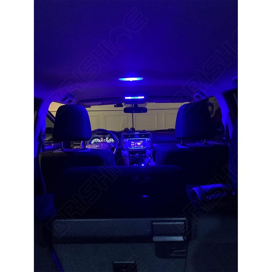 Kit de Luz Interior LED Azul BRISHINE para Toyota 4Runner 2010-2021