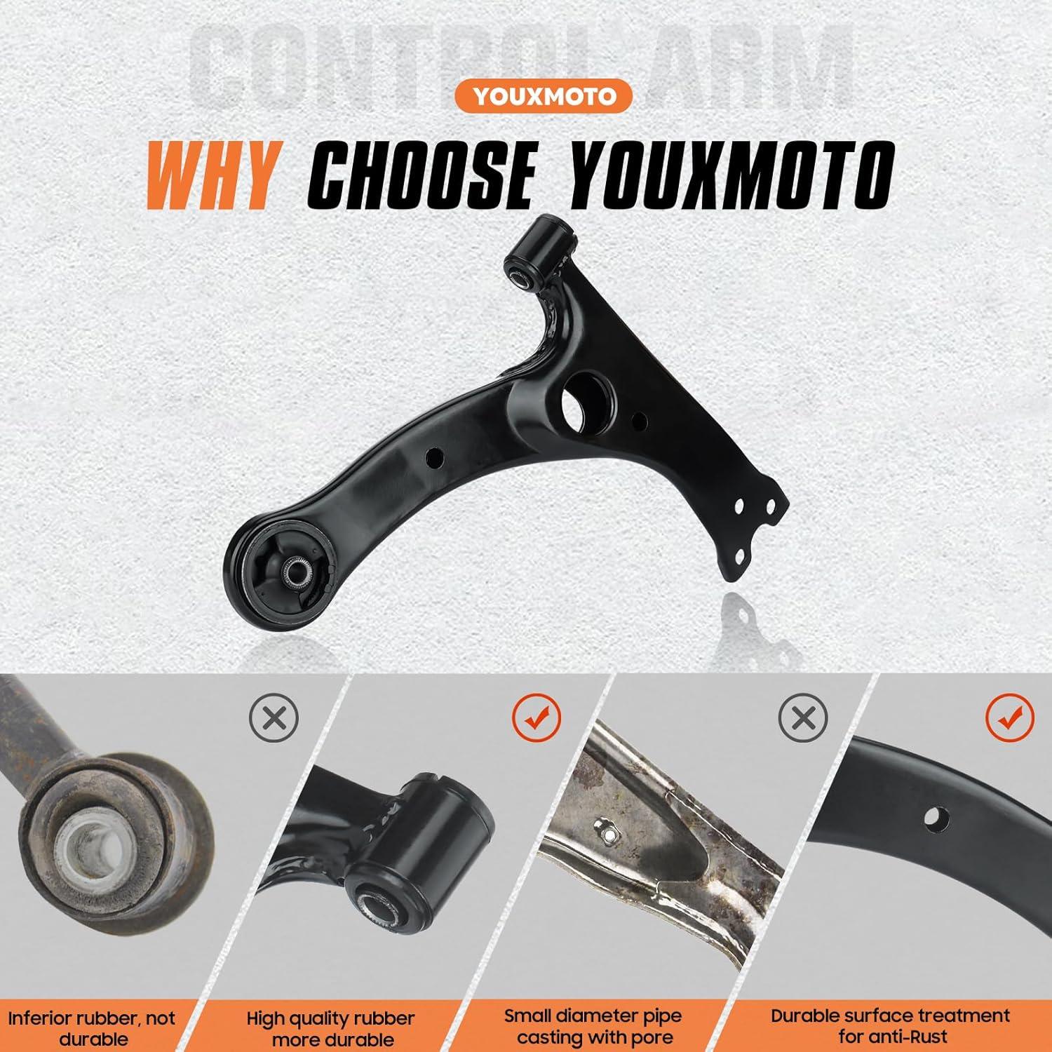 Kits de Suspensión 2PCS Youxmoto para Toyota y Pontiac