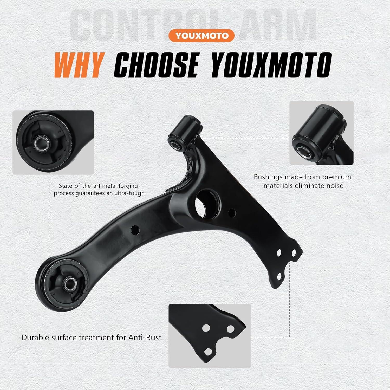 Kits de Suspensión 2PCS Youxmoto para Toyota y Pontiac