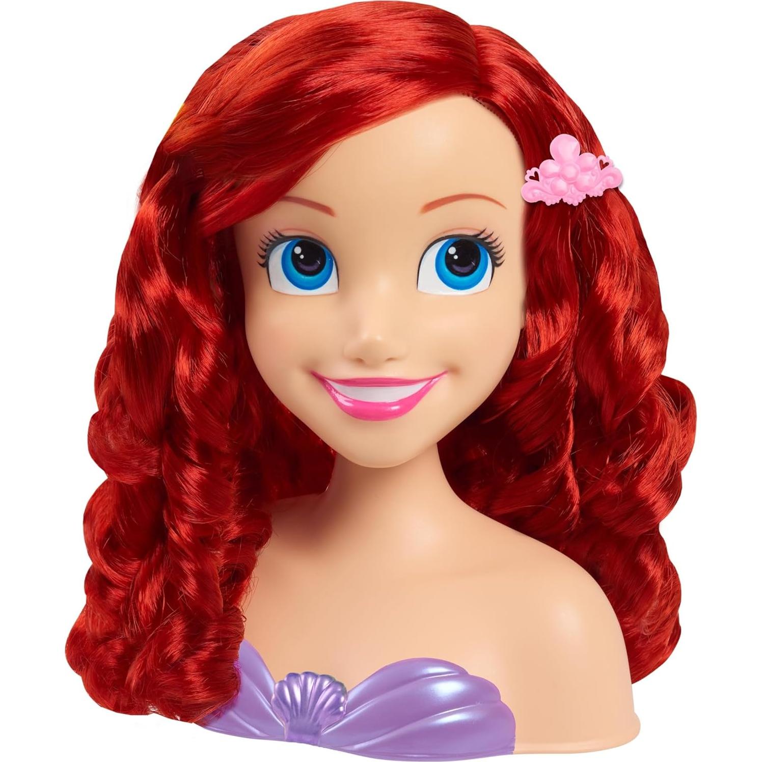 Cabeza de Estilo Ariel Disney - Juguete para Niños 20.32 cm