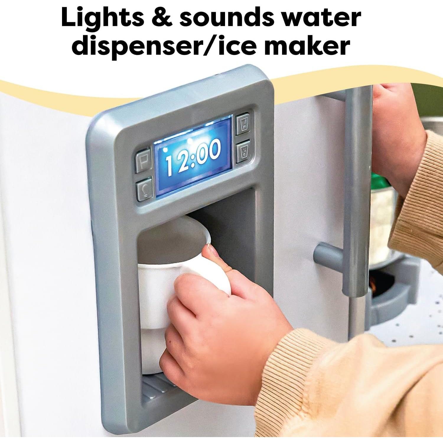 Cocina de Juguete Esquina KidKraft Blanca con Luces y Sonidos