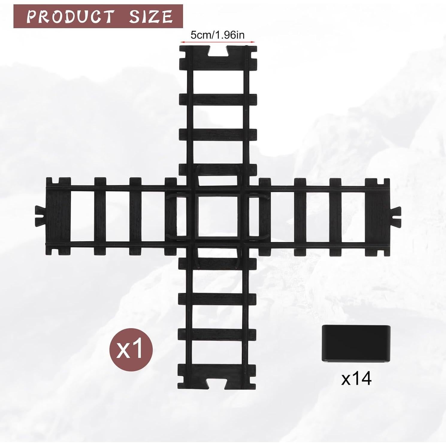 Accesorio Vía Cruzada Hot Bee para Tren de Juguete 5x5cm