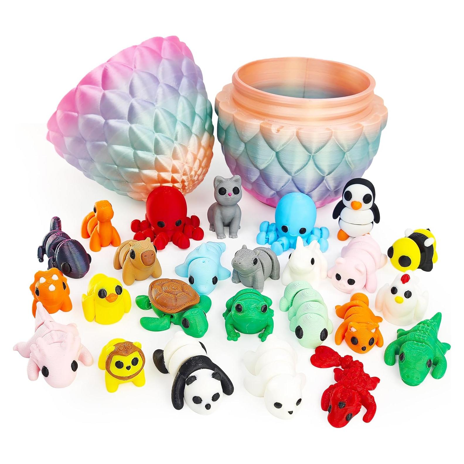 Juego de 25 Figuras de Animales 3D NEXT STOP M - Alivio Estrés