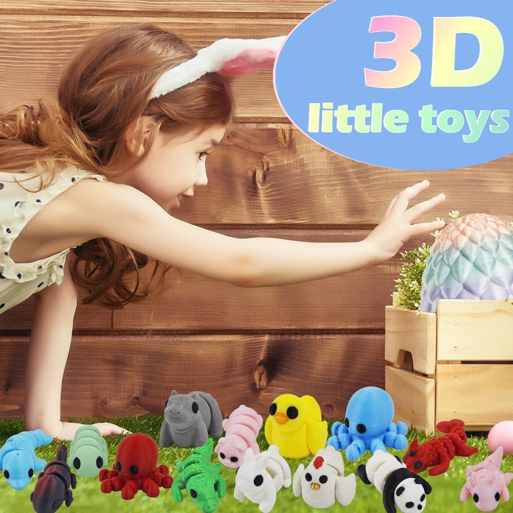 Juego de 25 Figuras de Animales 3D NEXT STOP M - Alivio Estrés