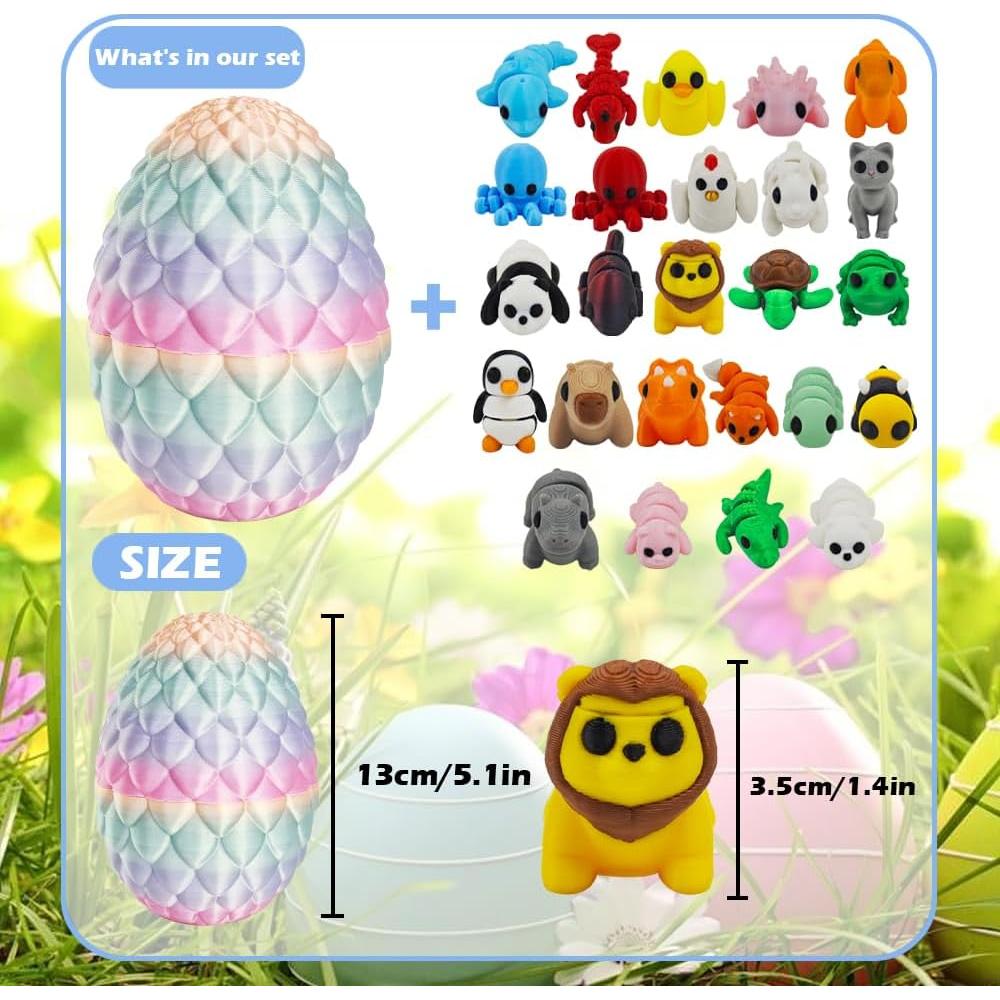 Juego de 25 Figuras de Animales 3D NEXT STOP M - Alivio Estrés