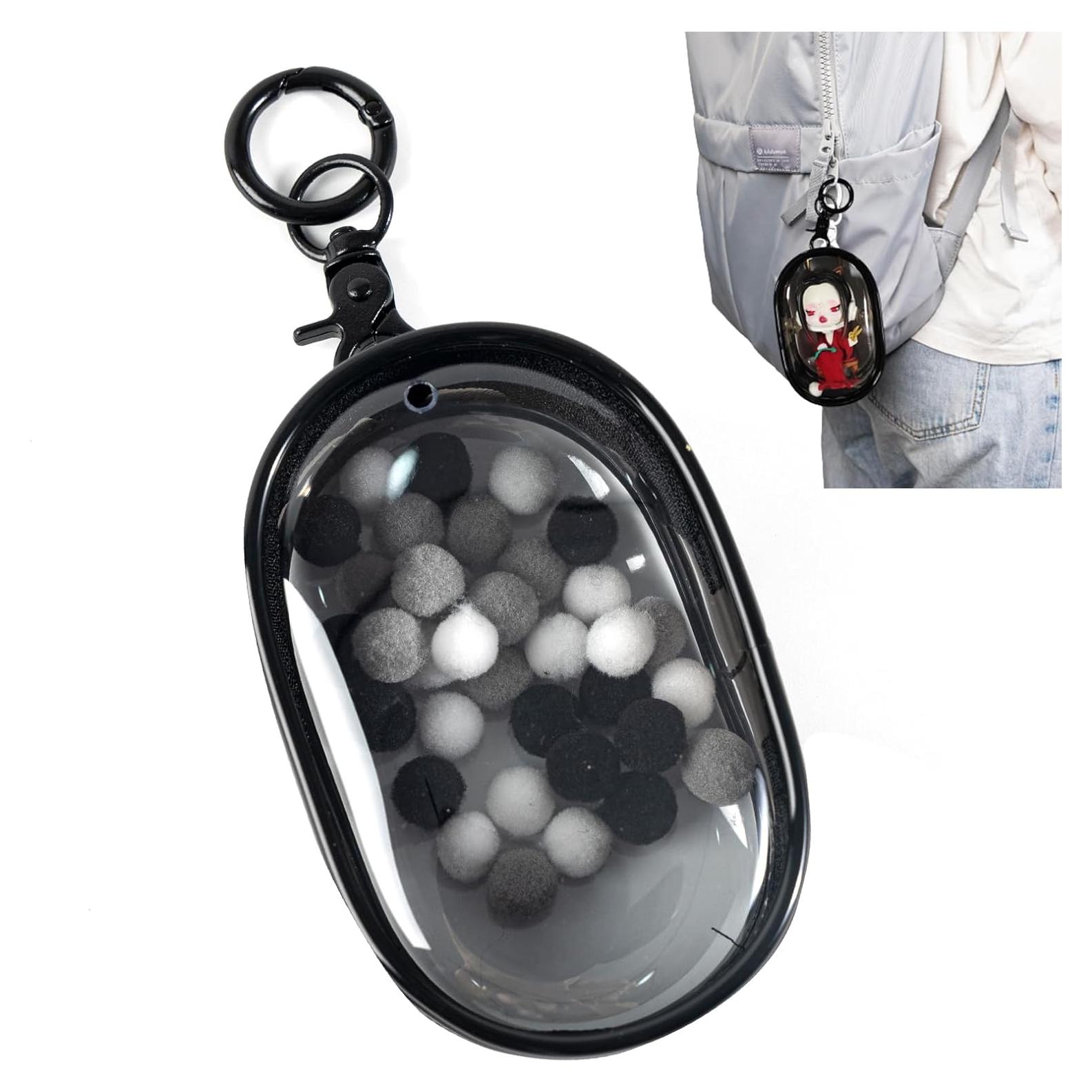 Bolsa de Exhibición de Figuras ZZFENGKR 6.35x9.4 cm Negra