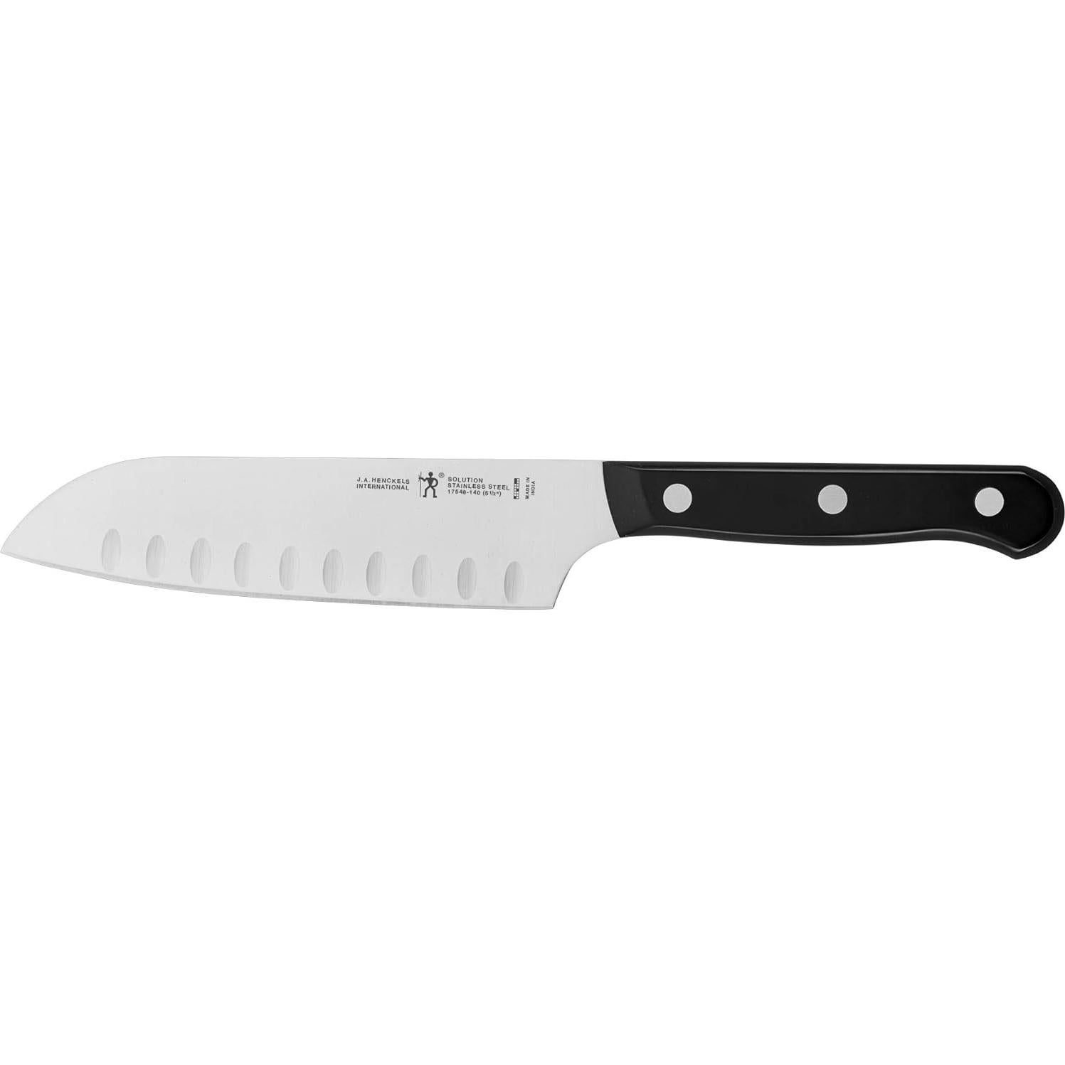 Juego de Cuchillos Santoku Henckels 2 Piezas Acero Inoxidable