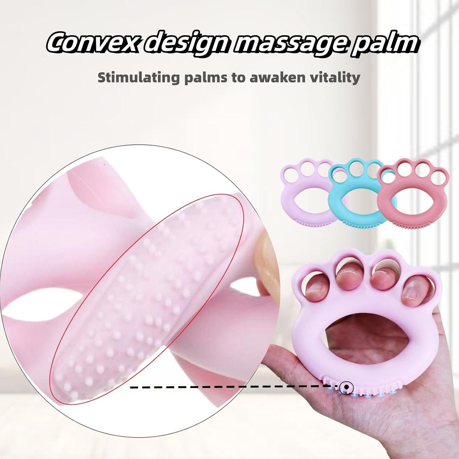 Ejercitador de Dedos DEEYOTA 4 Pcs Rehabilitación Manos