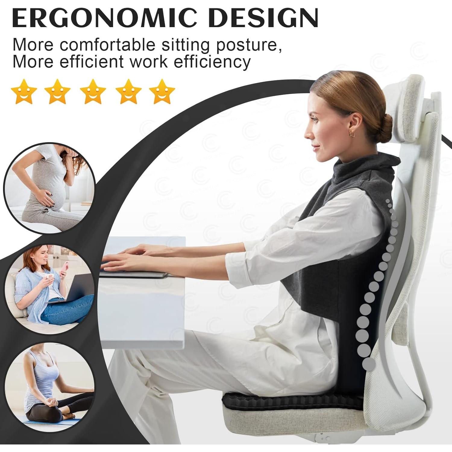 Cojín de Gel Cooushing para Asiento Rectangular 43x36 cm