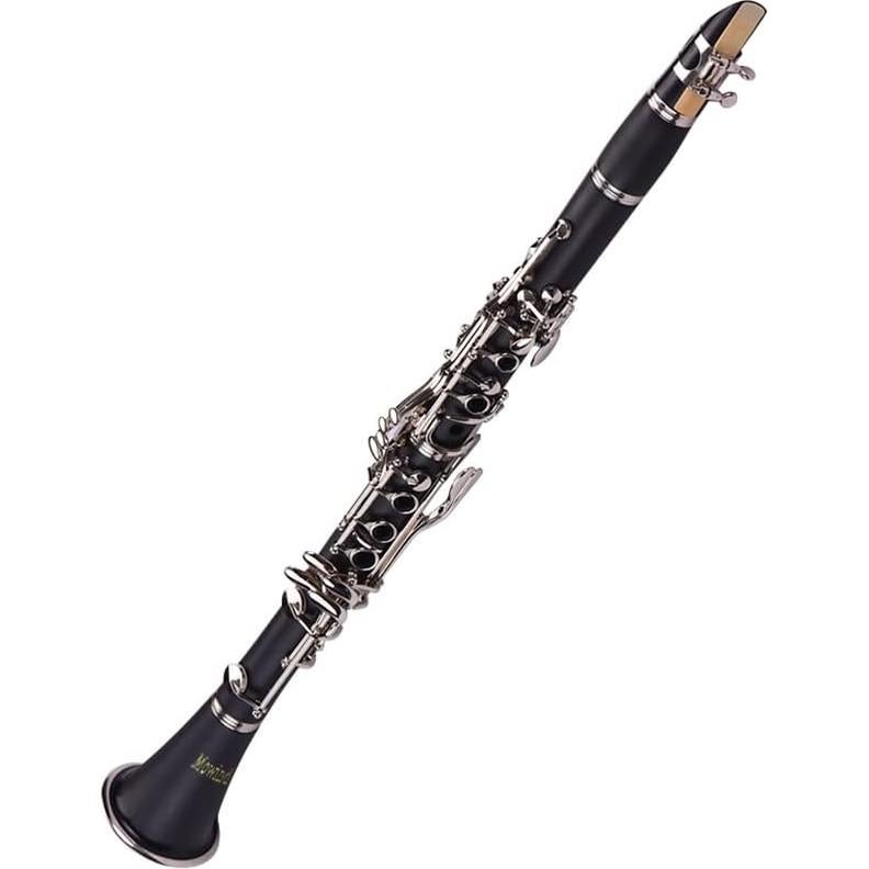 Clarinete Bb 17 llaves MW073 para principiantes con estuche
