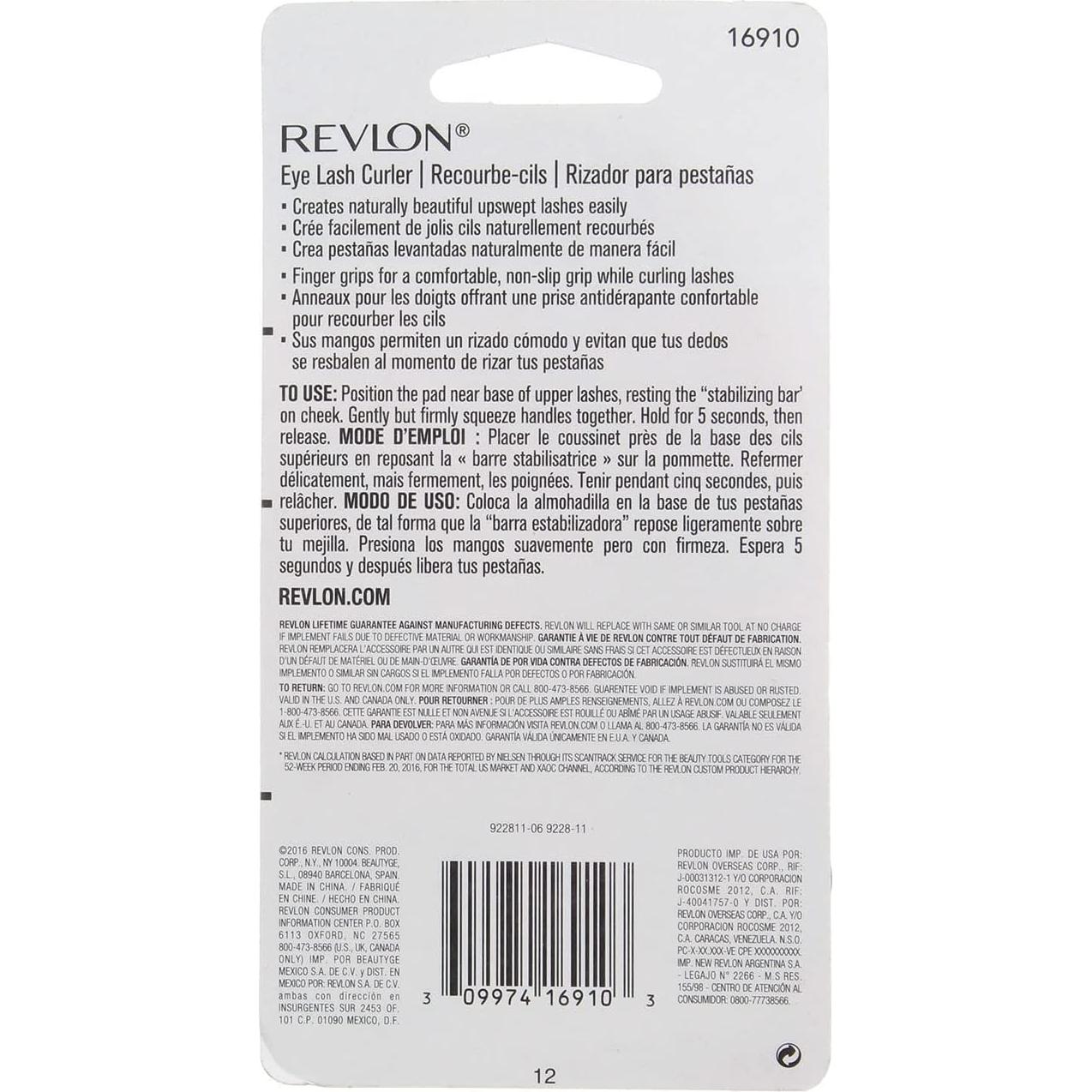 Rizador de Pestañas Revlon Extra Curl Paquete de 2