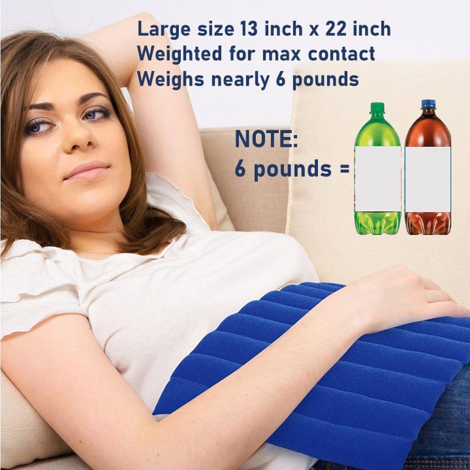 Almohadilla Térmica XL ComfortCloud 56x33 cm para Cuello y Espalda