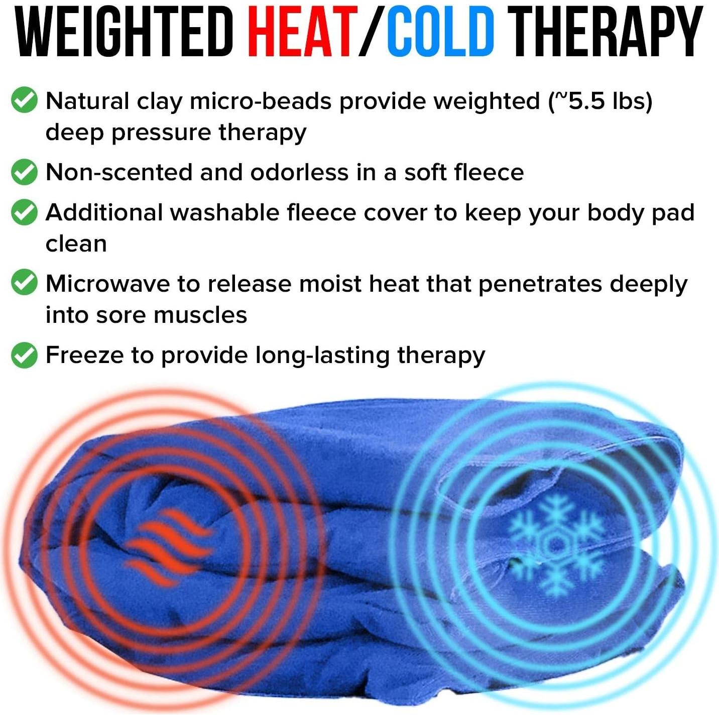 Almohadilla Térmica XL ComfortCloud 56x33 cm para Cuello y Espalda