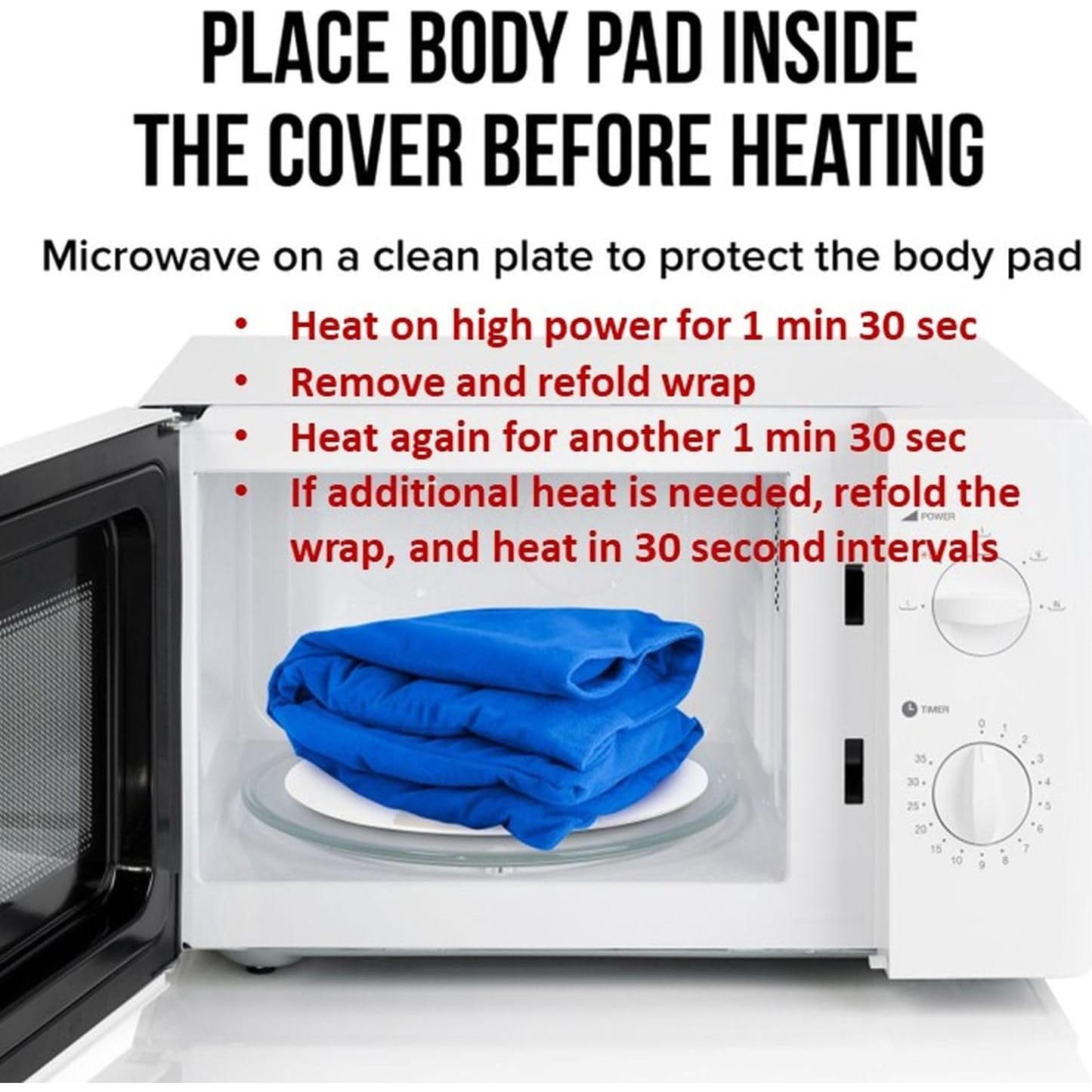 Almohadilla Térmica XL ComfortCloud 56x33 cm para Cuello y Espalda