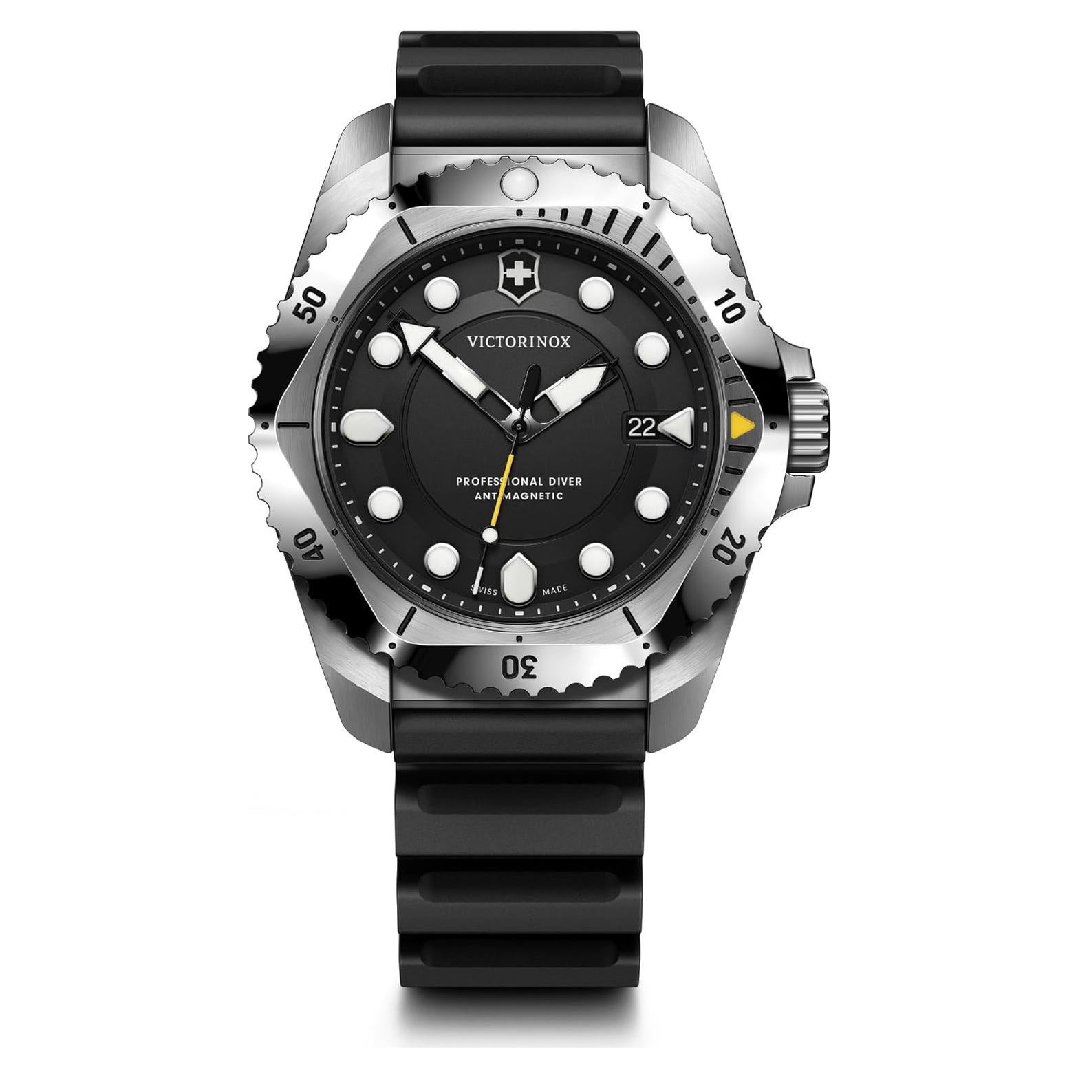 Reloj Victorinox Dive Pro 43mm Acero Inoxidable Negro