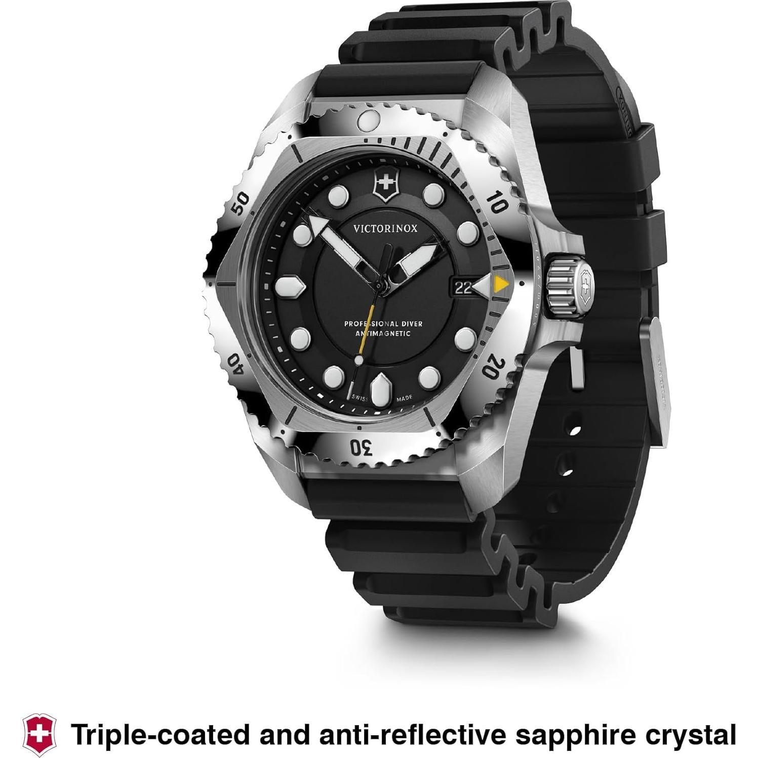 Reloj Victorinox Dive Pro 43mm Acero Inoxidable Negro