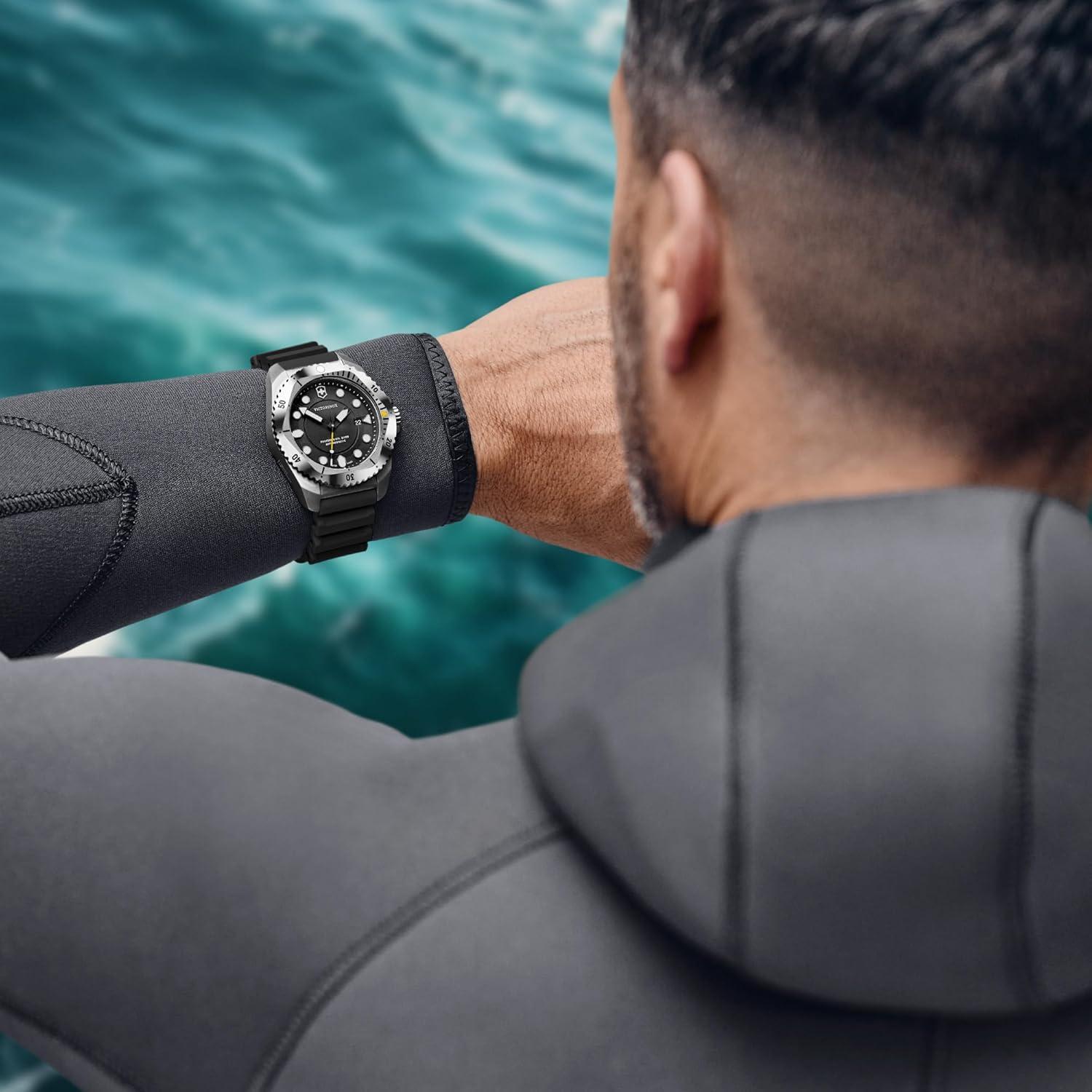 Reloj Victorinox Dive Pro 43mm Acero Inoxidable Negro