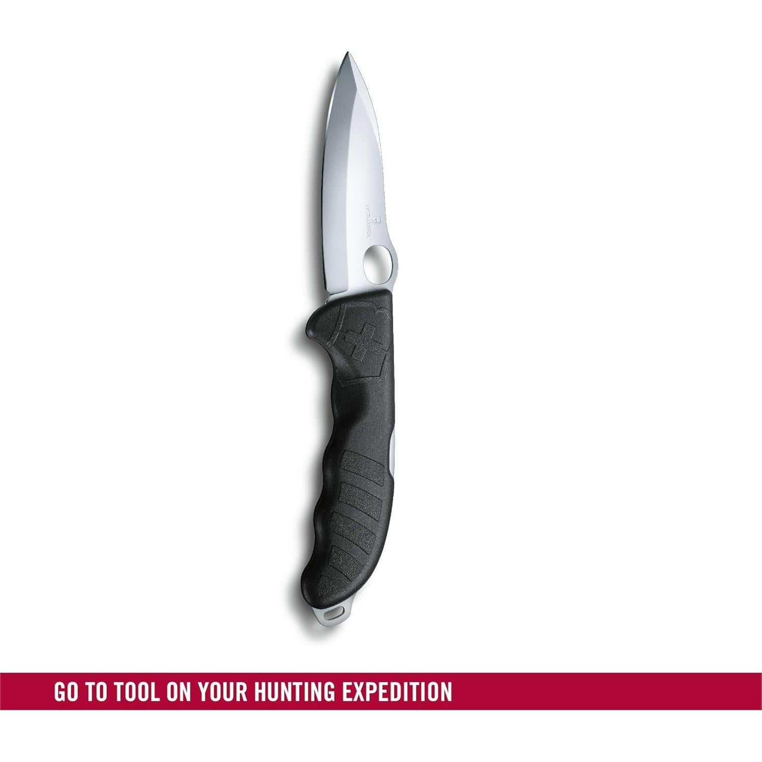 Cuchillo de Caza Victorinox Hunter Pro M Negro 13.6cm con Funda