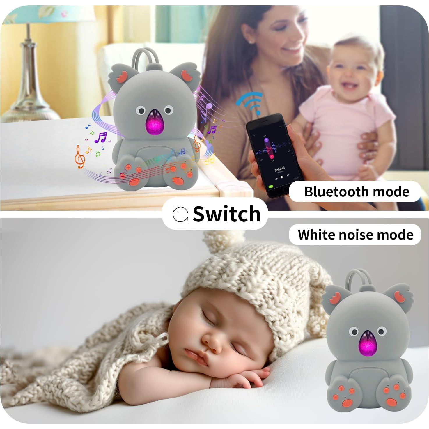 Máquina de Sonido para Bebés JUNFU J923 con Bluetooth y Luz